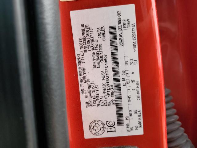 2016 FORD F150 SUPER - 1FTEW1EG3GFC19607