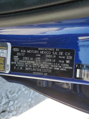 2017 KIA FORTE LX 3KPFL4A76HE153733