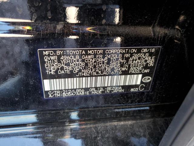 2018 LEXUS GS 350 BAS - JTHBZ1BL3JA016716