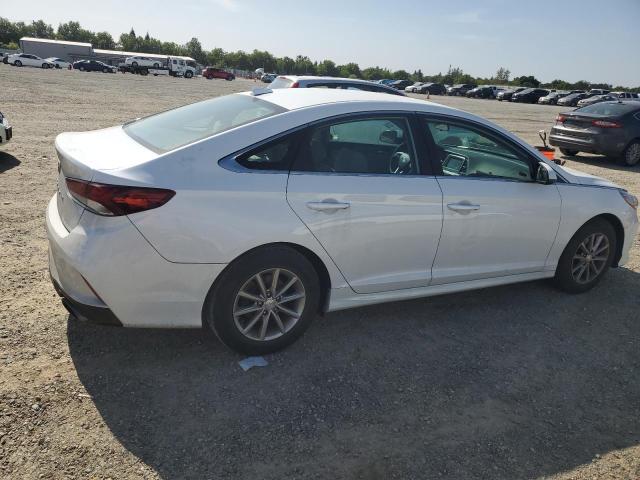 HYUNDAI SONATA SE 2018 white  gas 5NPE24AF3JH602714 photo #4