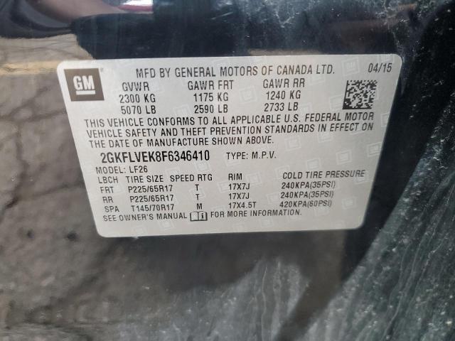 2015 GMC TERRAIN SL - 2GKFLVEK8F6346410