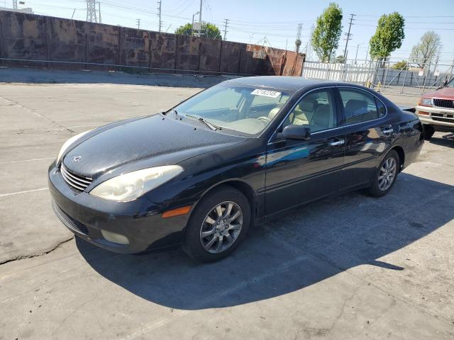 LEXUS ES 300 2003 black  gas JTHBF30G036014373 photo #1