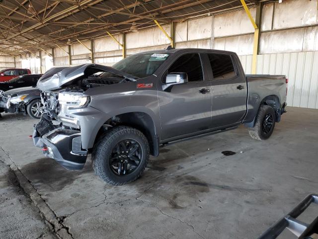 CHEVROLET SILVERADO 2021 gray  gas 1GCPYFED0MZ286634 photo #1