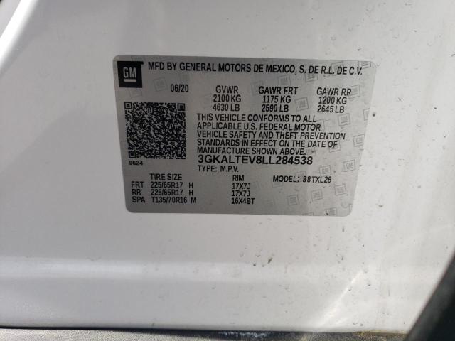 2020 GMC TERRAIN SL - 3GKALTEV8LL284538