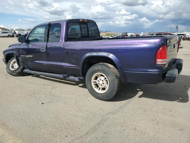 DODGE DAKOTA 1998 purple club cab gas 1B7GG22Y8WS657716 photo #3