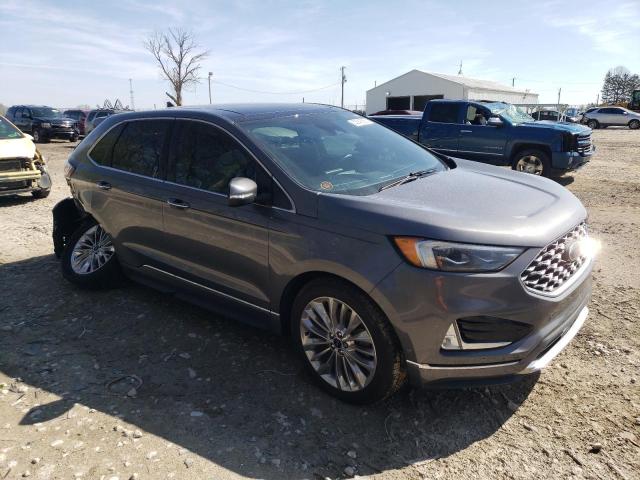 Vin: 2fmpk3k98mba45354, lot: 53943855, ford edge titanium 20214