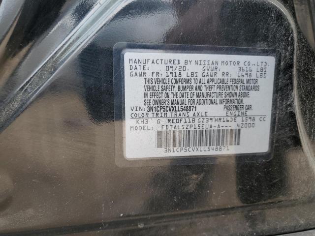 2020 NISSAN KICKS SV - 3N1CP5CVXLL548871