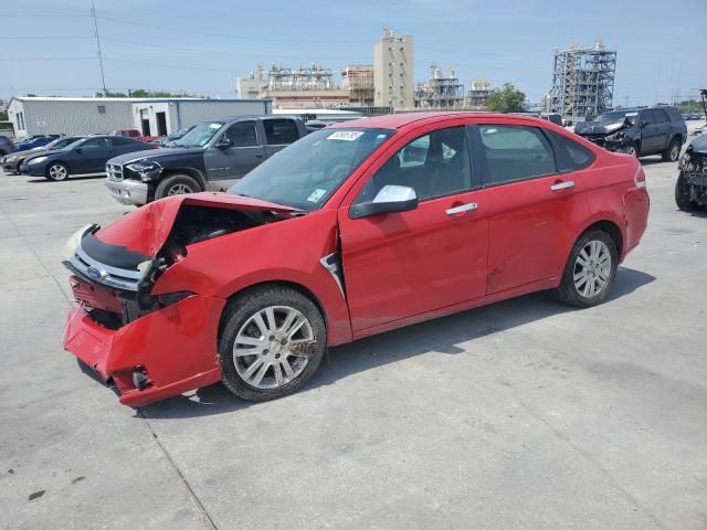 FORD FOCUS SE 2008 red sedan 4d gas 1FAHP35N18W244498 photo #1