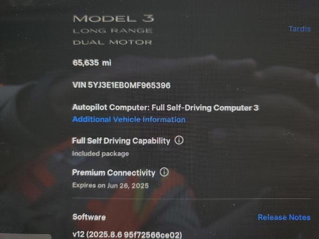 2021 TESLA MODEL 3 - 5YJ3E1EB0MF965396