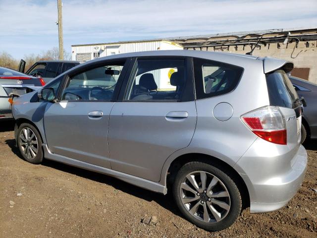 HONDA FIT SPORT 2013 silver hatchbac gas JHMGE8H5XDC059297 photo #3