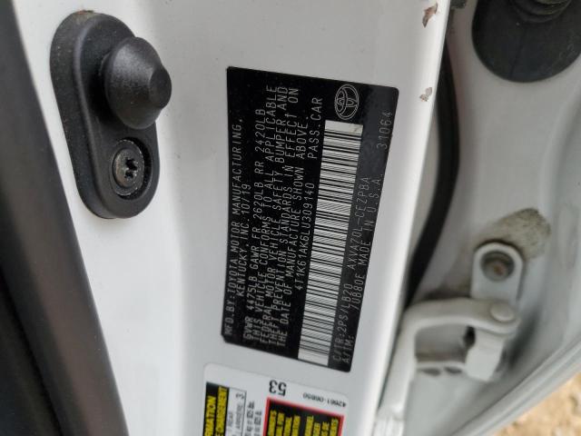 2020 TOYOTA CAMRY XSE - 4T1K61AK6LU309140