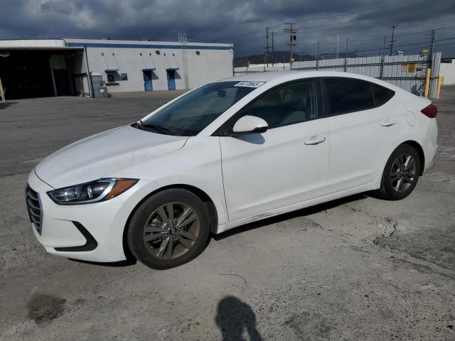 HYUNDAI ELANTRA SE 2017 white  gas 5NPD84LF5HH157488 photo #1