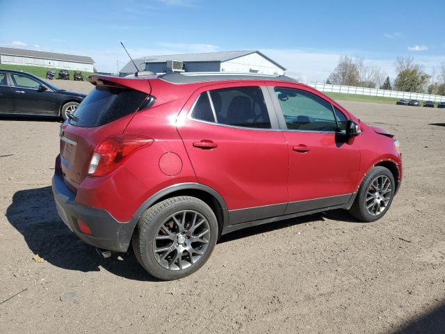 Vin: kl4cj1sm9gb593298, lot: 55033445, buick encore sport touring 20163