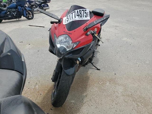 SUZUKI GSX-R600 K 2006 red  gas JS1GN7DA062106418 photo #3