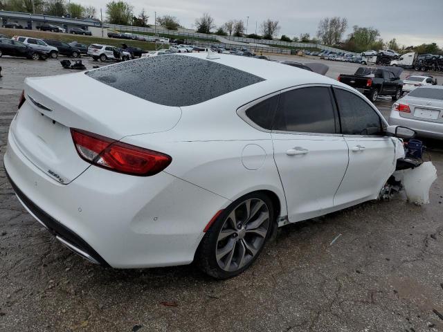 CHRYSLER 200 C 2015 white sedan 4d flexible fuel 1C3CCCCG9FN509616 photo #4