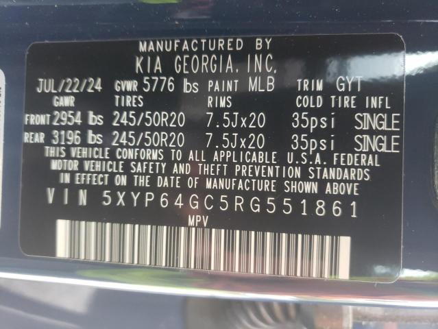 2024 KIA TELLURIDE - 5XYP64GC5RG551861
