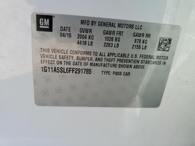 2015 CHEVROLET MALIBU LS - 1G11A5SL6FF291785