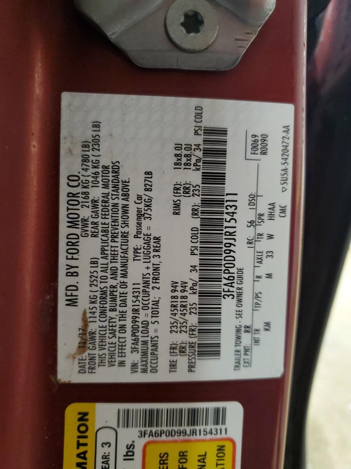 FORD FUSION TITANIUM/PLATINUM