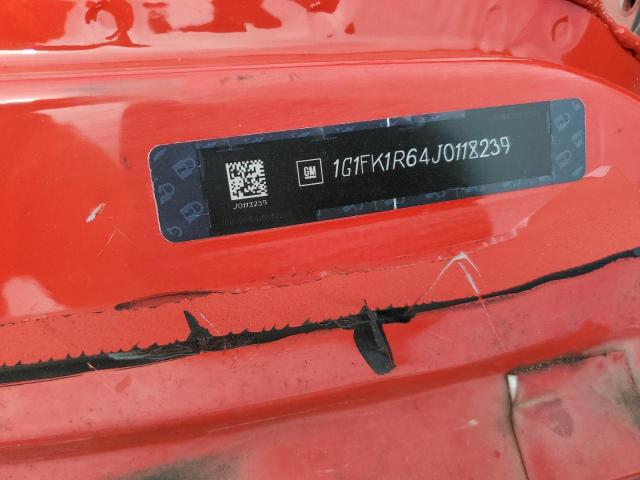 2018 CHEVROLET CAMARO ZL1 1G1FK1R64J0118239