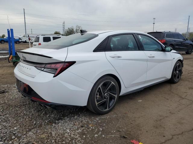 Vin: kmhlr4af0nu363102, lot: 53620155, hyundai elantra n line 20223