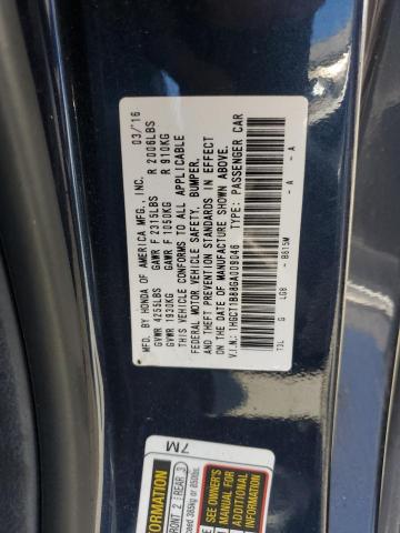 2016 HONDA ACCORD EXL - 1HGCT1B88GA009046