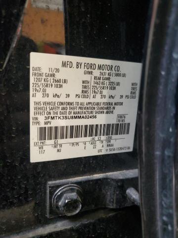 2021 FORD MUSTANG MA - 3FMTK3SU8MMA02456