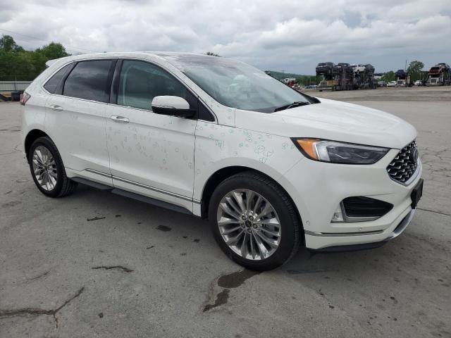 Vin: 2fmpk3k91mba60617, lot: 54366865, ford edge titanium 20214