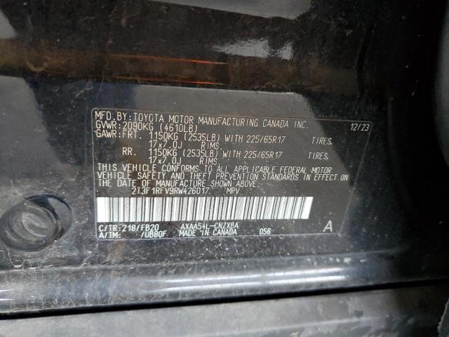 2024 TOYOTA RAV4 LE - 2T3F1RFV9RW426017