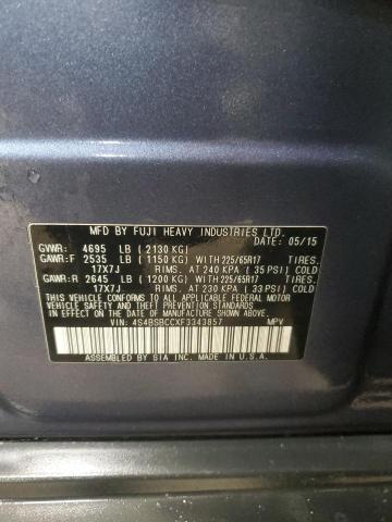2015 SUBARU OUTBACK 2. - 4S4BSBCCXF3343857