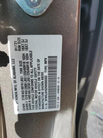 2022 HONDA ODYSSEY EX - 5FNRL6H52NB000303