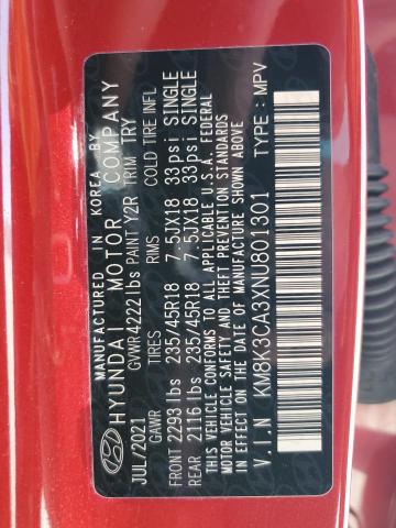 2022 HYUNDAI KONA N LIN - KM8K3CA3XNU801301