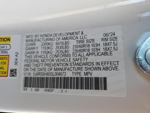 2025 HONDA CR-V SPORT - 5J6RS6H80SL004673