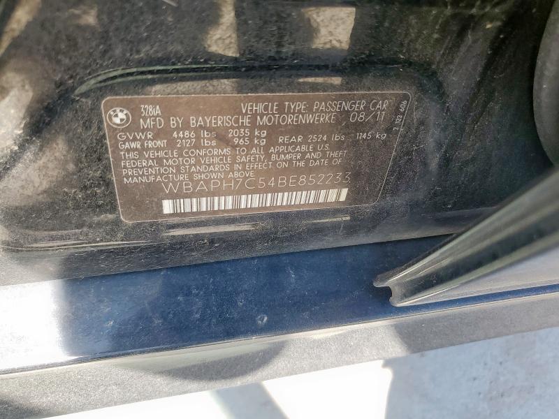 2011 BMW 3 SERIES #3311519291