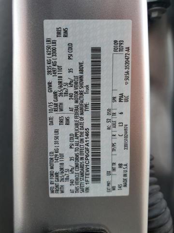 2016 FORD F150 SUPER - 1FTEW1CP6GFA11465