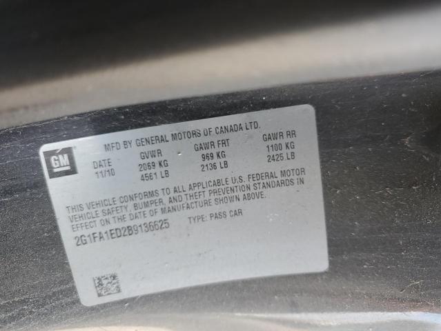 2011 CHEVROLET CAMARO LS - 2G1FA1ED2B9136625