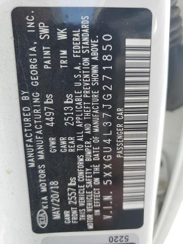 2018 KIA OPTIMA EX - 5XXGU4L37JG271850