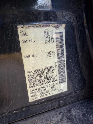2017 NISSAN ALTIMA 2.5 - 1N4AL3APXHC203292