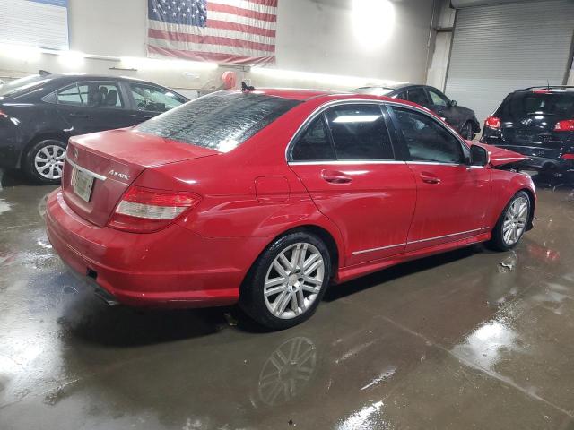 MERCURY C300 2009 red  gas WDDGF81X29R049979 photo #4