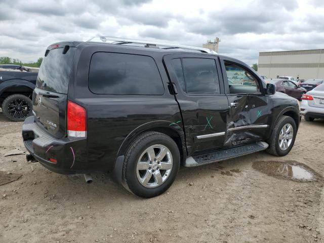 Vin: 5n1ba0ne4bn609829, lot: 54746265, nissan armada platinum 20113