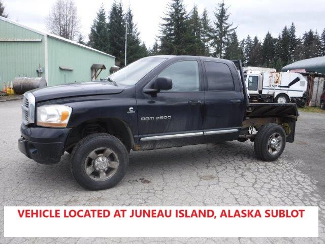 DODGE RAM 2500 S 2006 black  diesel 3D7KS28C86G132401 photo #1
