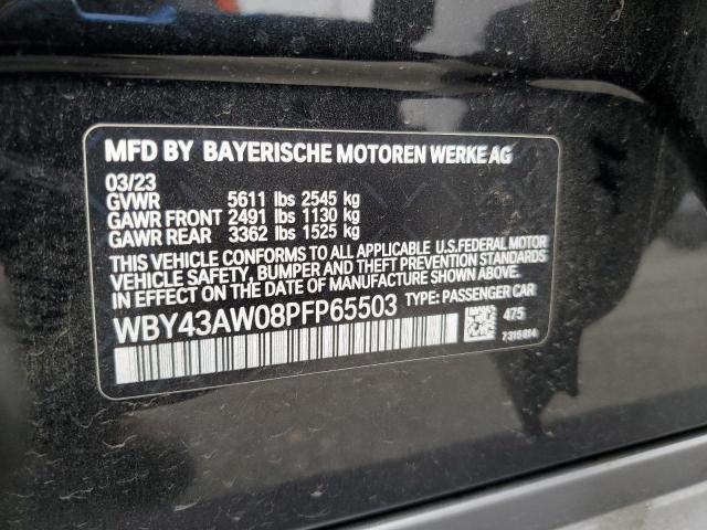 2023 BMW I4 EDRIVE WBY43AW08PFP65503