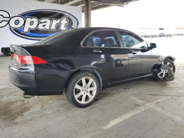 ACURA TSX 2005 black  gas JH4CL96805C007766 photo #4