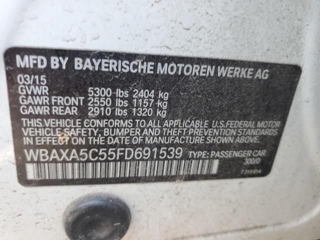 2015 BMW 535 D WBAXA5C55FD691539
