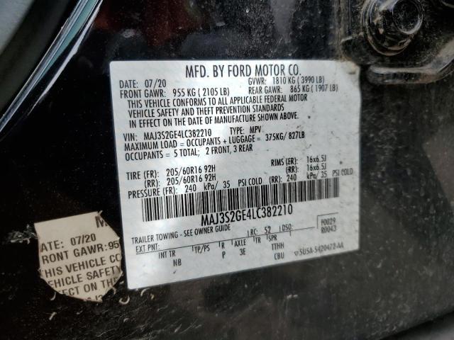 2020 FORD ECOSPORT S - MAJ3S2GE4LC382210