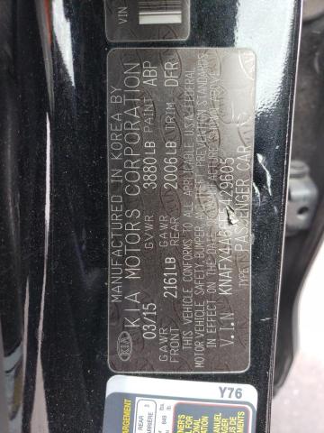 2015 KIA FORTE LX - KNAFX4A66F5429605