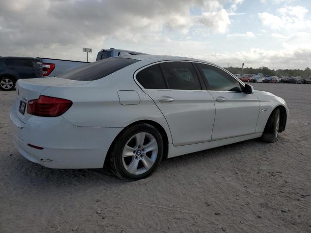 BMW 528 I 2011 white  gas WBAFR1C51BC743598 photo #4