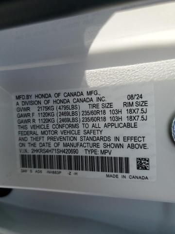 2025 HONDA CR-V EXL - 2HKRS4H71SH420690
