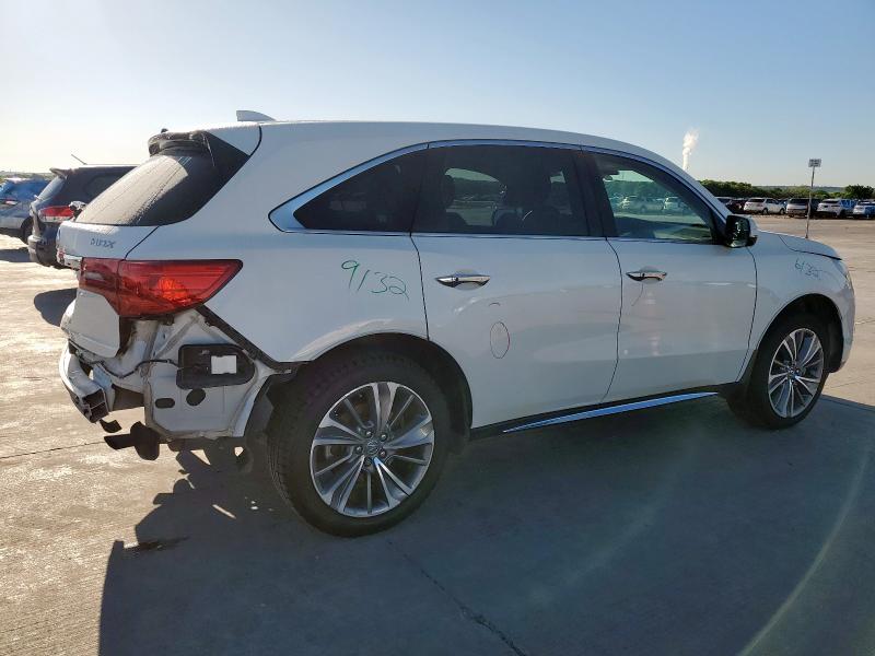 Vin: 5fryd3h56hb008656, lot: 53645365, acura mdx technology 20173
