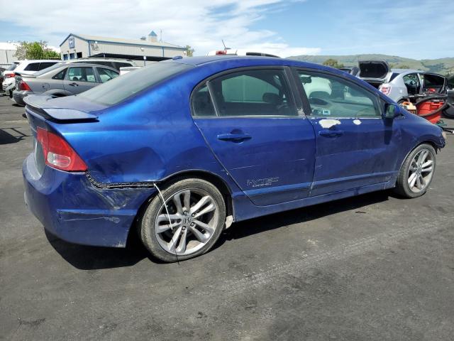 HONDA CIVIC SI 2008 blue  gas 2HGFA55528H704914 photo #4