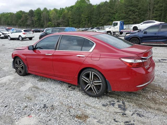 Vin: 1hgcr2f5xga064568, lot: 54691155, honda accord sport 20162